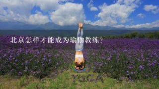 北京怎样才能成为瑜伽教练？