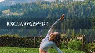 北京正规的瑜伽学校？